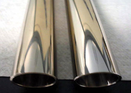 Fig. 8 both pipes plated with 0.0005” nickel