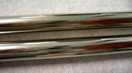 Fig. 9 both pipes plated with 0.0005” nickel 