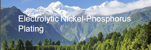 Electrolytic Nickel-Phosphorus Plating
