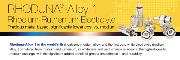 Rhoduna-Alloy 1 Galvanic Rhodium Alloy