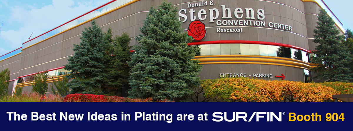 Visit Uyemura at SUR/FIN in Rosement, Illnois at Booth 904